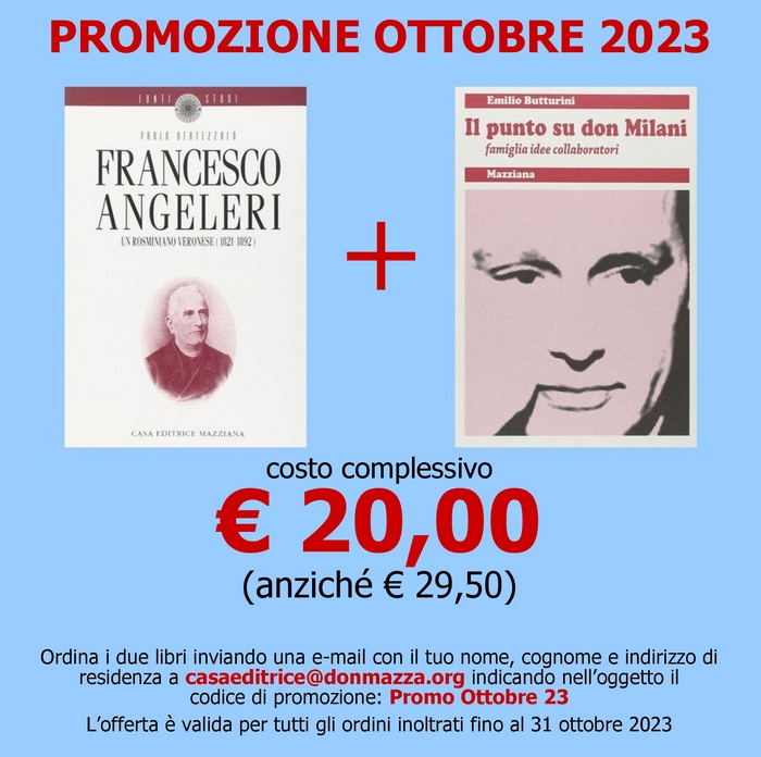 La promozione del mese di Ottobre 2023